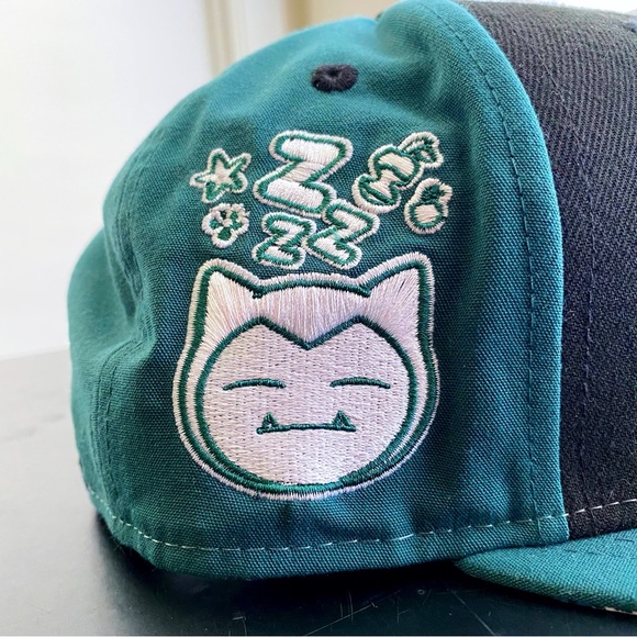 Pokemon New Era 9fifty Snapback Snoozing Snorlax Zzz Pokemon Center Official Hat - Picture 3 of 5